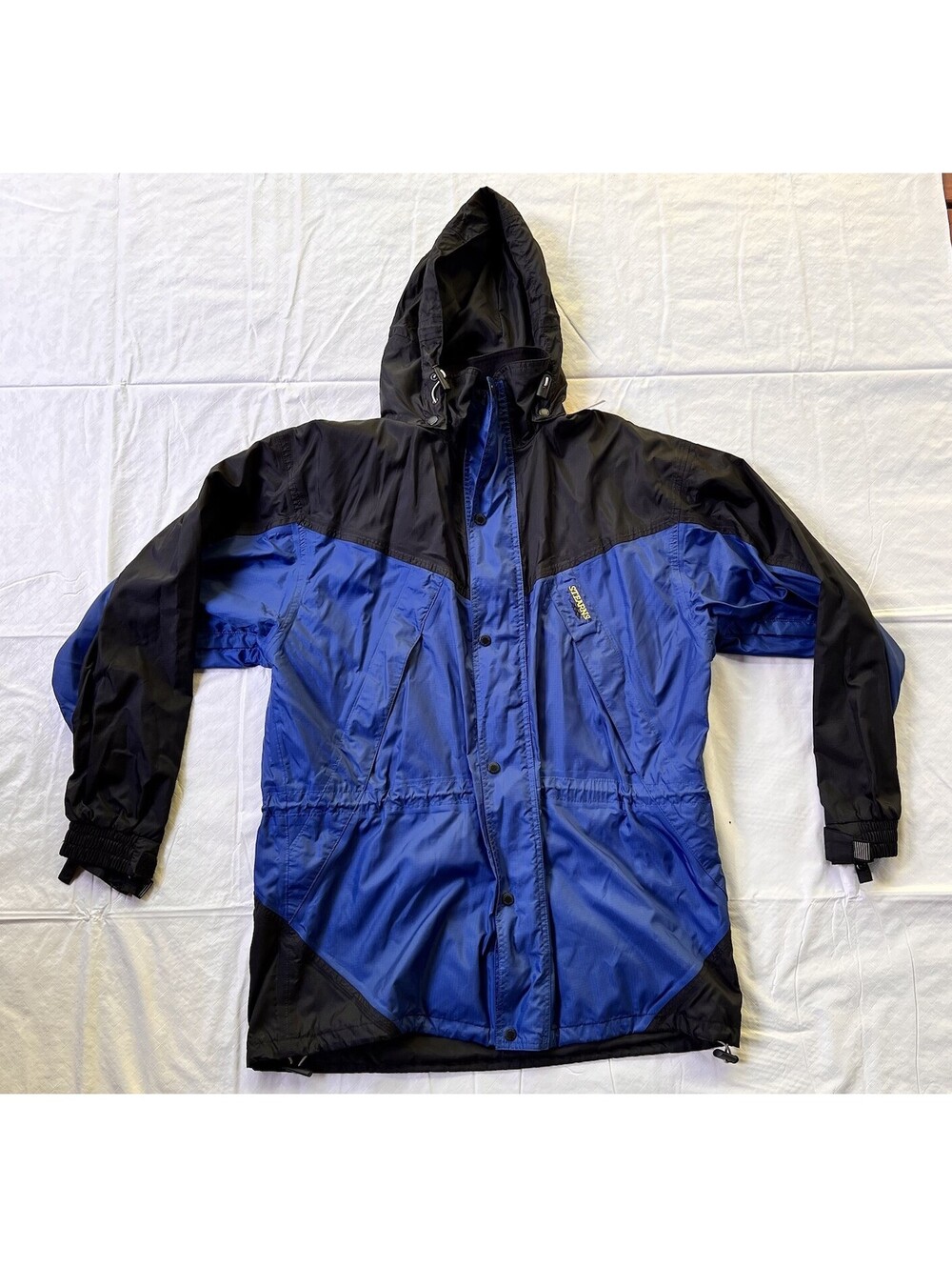 Stearns Drywear Waterproof Jacket , Removable Fleece Liner Mens Large EUC